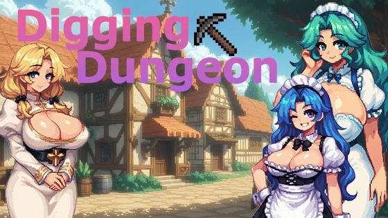 【無料ファンタジーエロ同人ゲーム】Digging Dungeon【rabbit_foot】